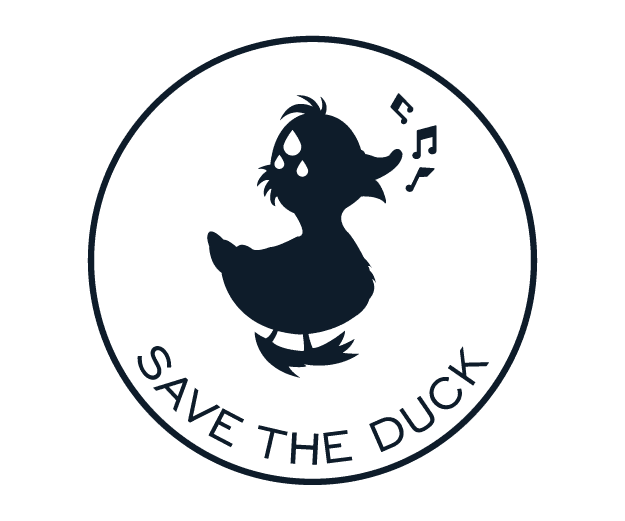 save the duck logo