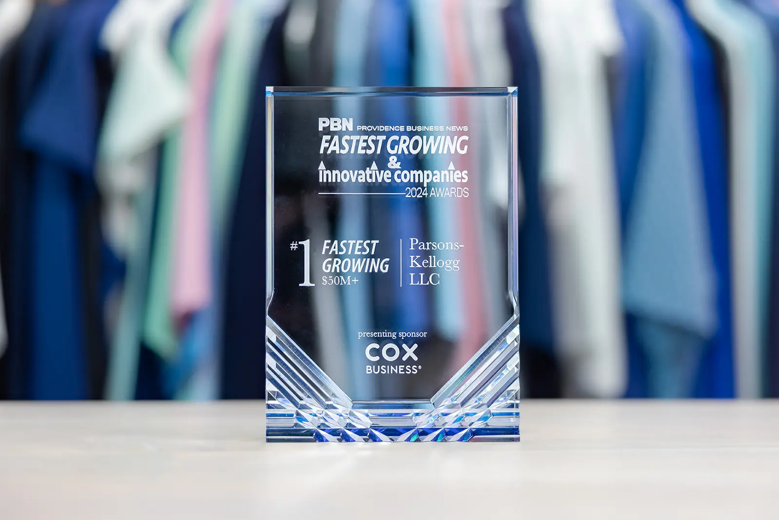 ParsonsKellogg is one of the Fastest Growing Innovative Companies according to Providence Business News.